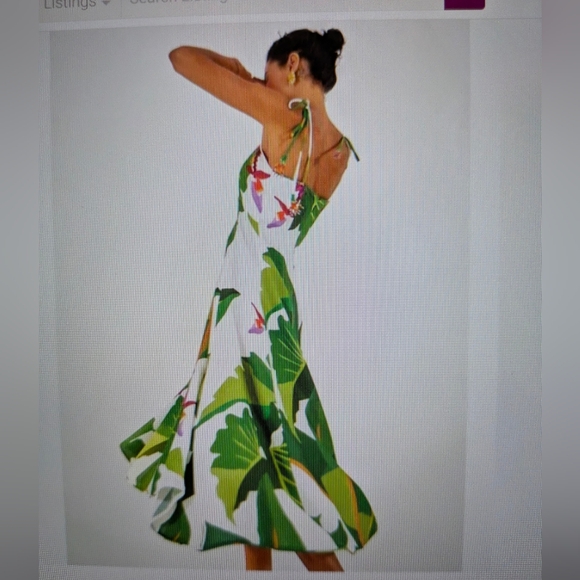 FARM Rio Dresses & Skirts - Farm Rio tropical Print midi dress